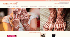 Desktop Screenshot of portlandhenna.com